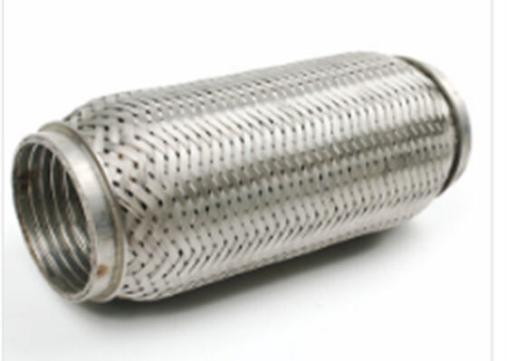 شراء 64 × 90 ملليمتر السيارات العادم مرنة الأنابيب مع التعشيق 444 + 409L المواد تصنيع عبر الإنترنت