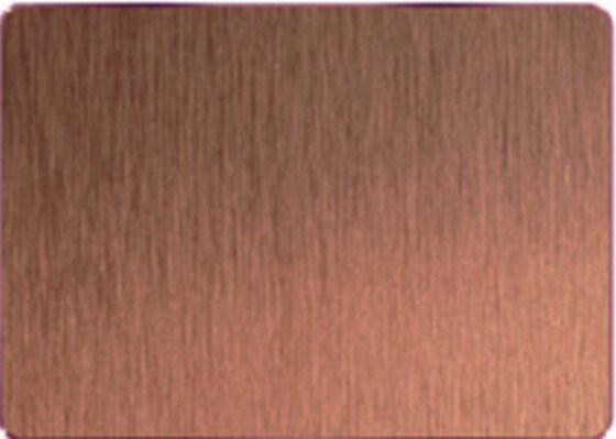 شراء روز الأحمر فراغ هل الملونة صفائح الفولاذ المقاوم للصدأ الصف 201 المواد الخام التصنيع عبر الإنترنت