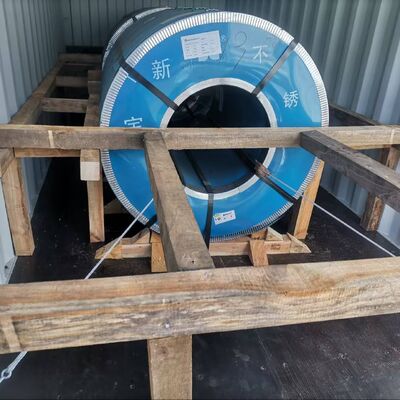 شراء SUS430J1L 430 درجة الفولاذ المقاوم للصدأ لفائف لفة 2B / 2D الانتهاء من السطح تصنيع عبر الإنترنت