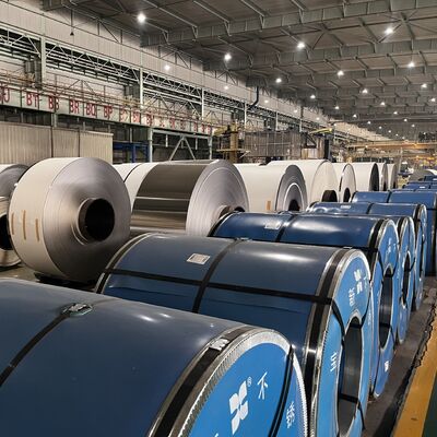 شراء 508 ملليمتر / 610 ملليمتر إد لفائف ورقة معدنية، 400 سلسلة المقاوم للصدأ ورقة لفائف تصنيع عبر الإنترنت